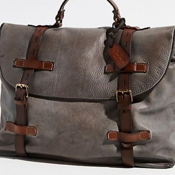 Free People Sorrento Convertible Backpack In Distressed Grey - Picture 7 of 9